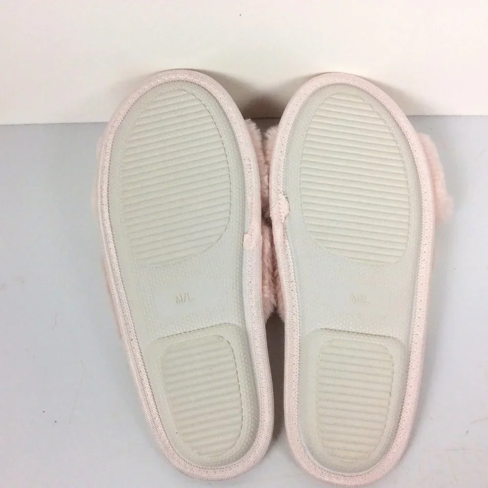 Splendid EUC Pink Cozy Slippers Size Medium/Large - Picture 4 of 7